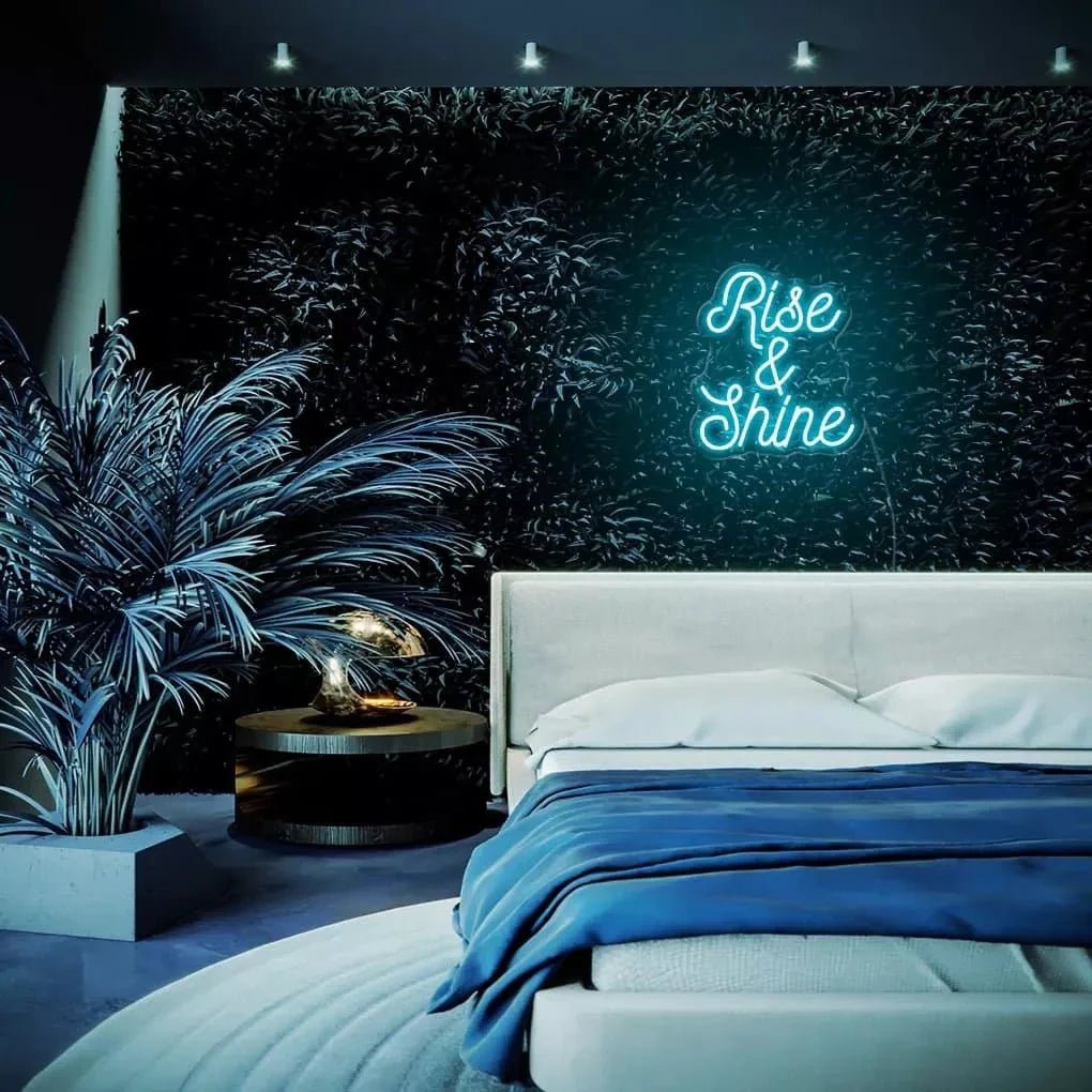 "Rise And Shine" Neon Sign - SS Signs Online