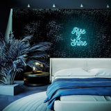 "Rise And Shine" Neon Sign - SS Signs Online