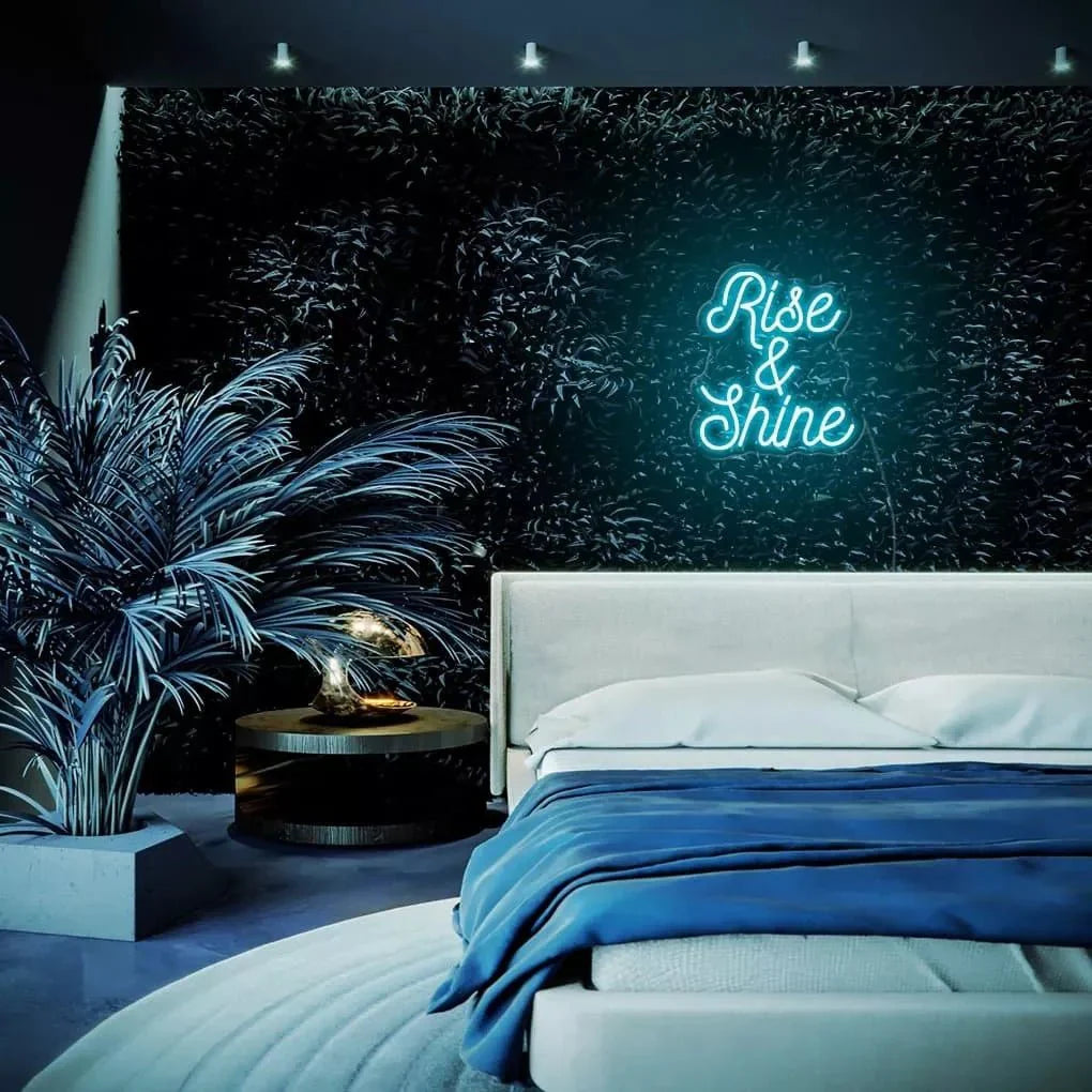 "Rise And Shine" Neon Sign - NeonHub