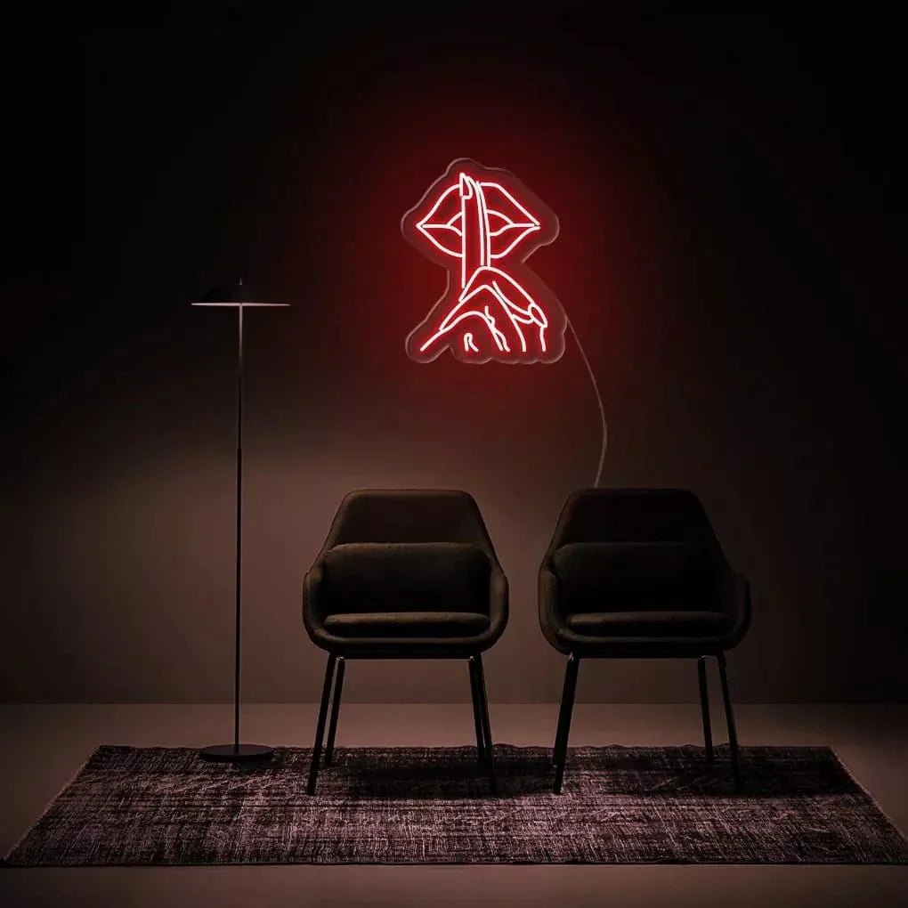 "Shush" Neon Sign - SS Signs Online