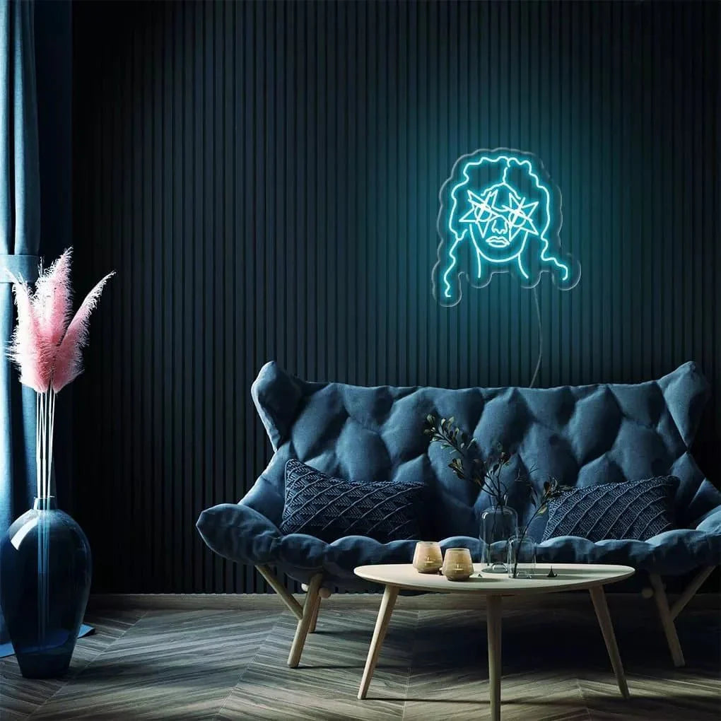 "Starry Girl" Neon Sign - NeonHub