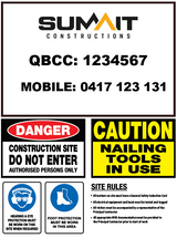 Showcase Example - Site Signage Catalogue