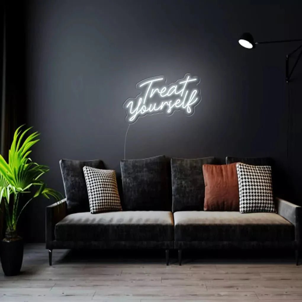 "Treat yourself" Neon Sign - SS Signs Online