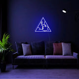 "Triangle Kiss" Neon Sign - NeonHub