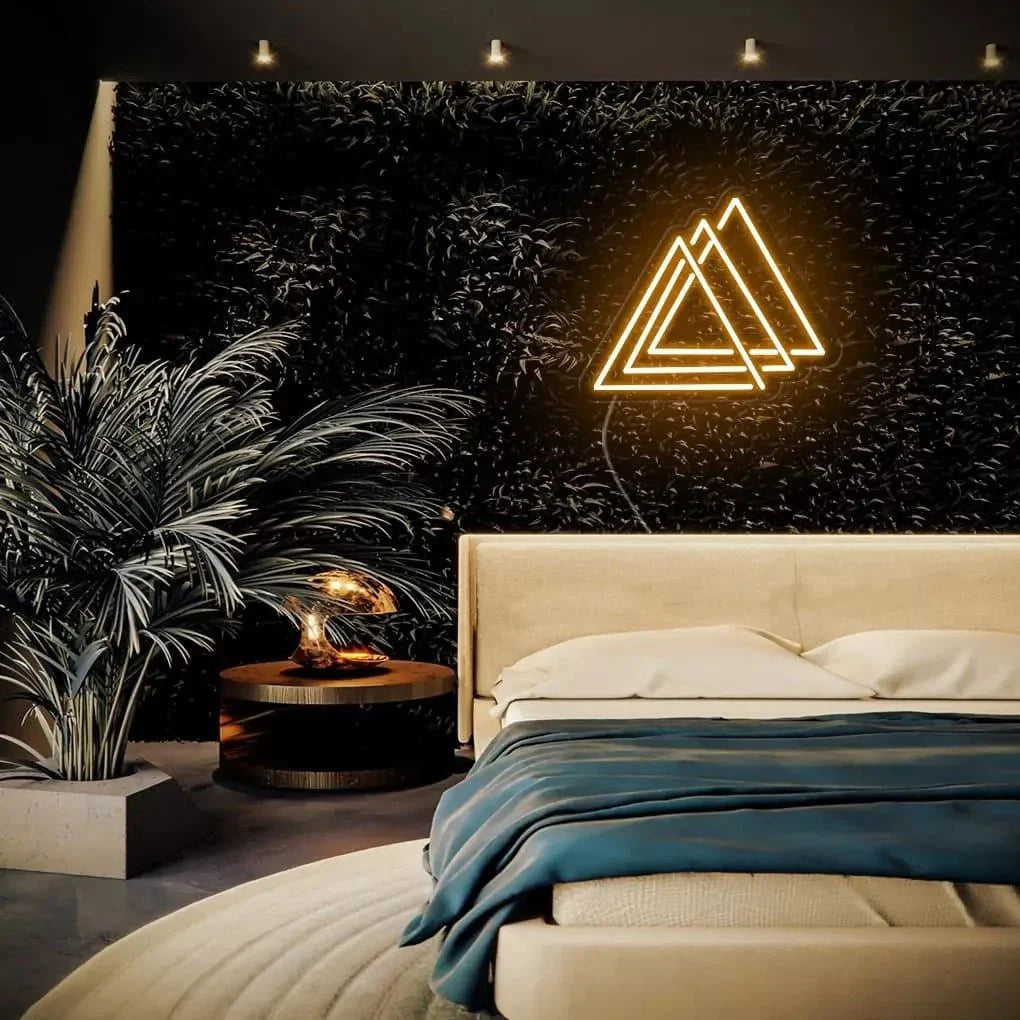 "Triangle" Neon Sign - NeonHub