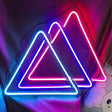 "Triangle" Neon Sign - SS Signs Online