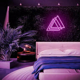 "Triangle" Neon Sign - SS Signs Online