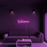 "Welcome" Neon Sign - SS Signs Online