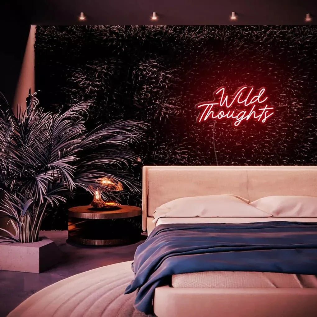 "Wild Thoughts" Neon Sign - SS Signs Online