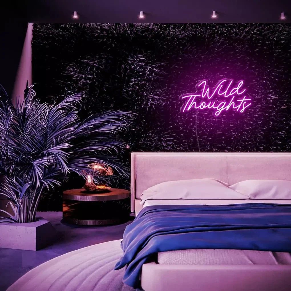 "Wild Thoughts" Neon Sign - SS Signs Online