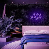 "Wild Thoughts" Neon Sign - SS Signs Online
